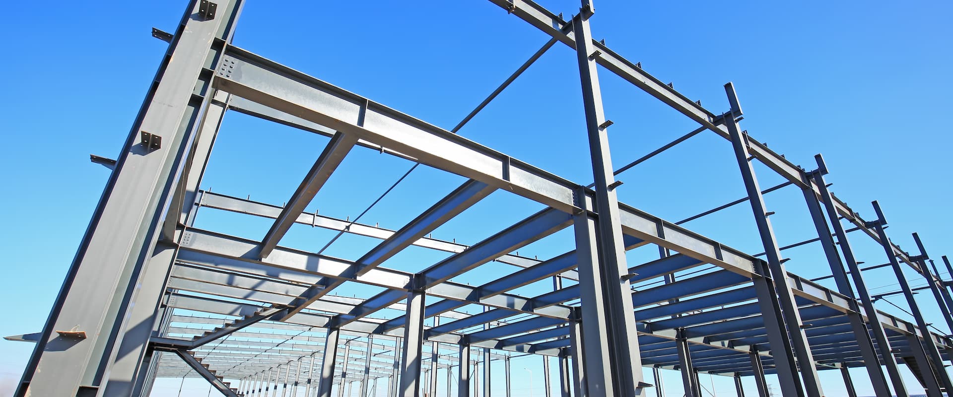 Building Framework Made Of Steel